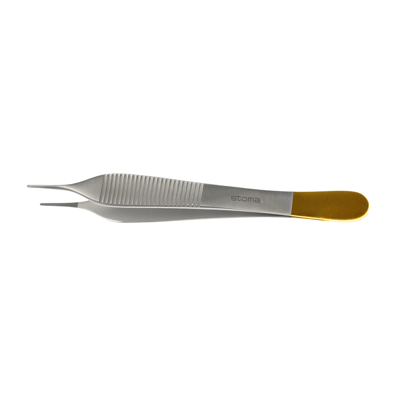 STOMA Tweezers, Adson, anatomic, TC, 12cm from Quintess Denta