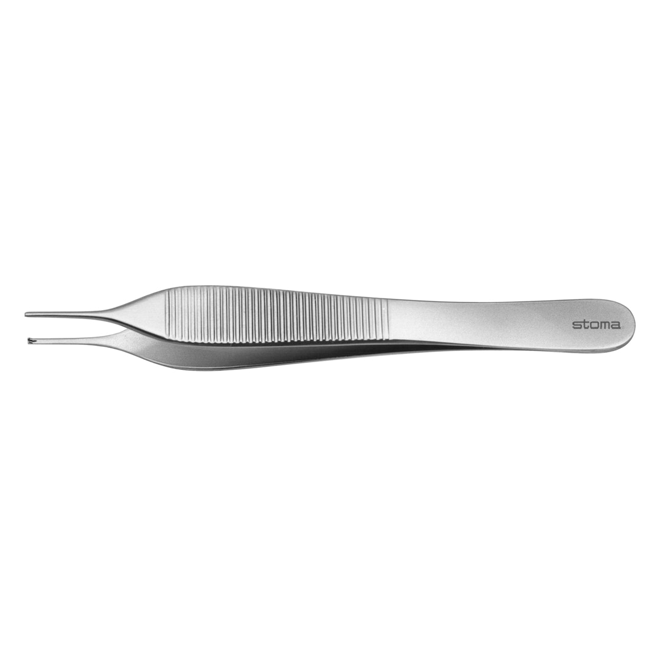 STOMA Forceps, Micro-Adson, surgical, fine, 0,8mm, 12cm from Quintess Denta