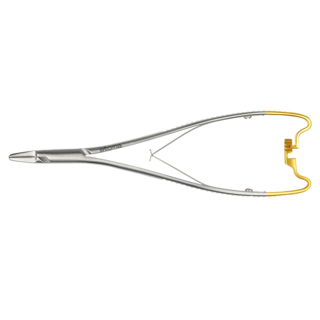 STOMA Needle holder, Stoma, TC, 2,2mm, straight, 17cm, advanced from Quintess Denta