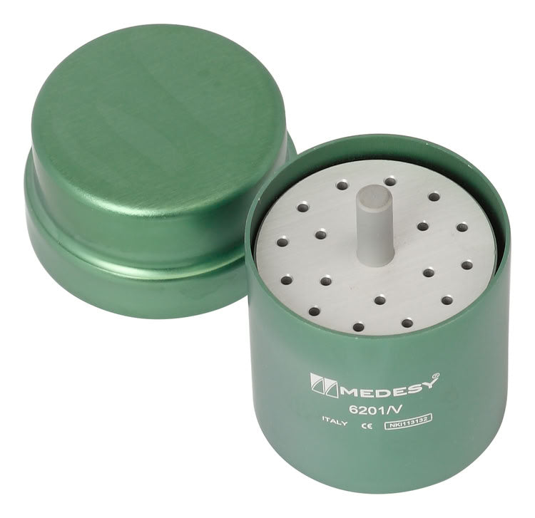 ENDODONTIC BOX ALUMINIUM GREEN