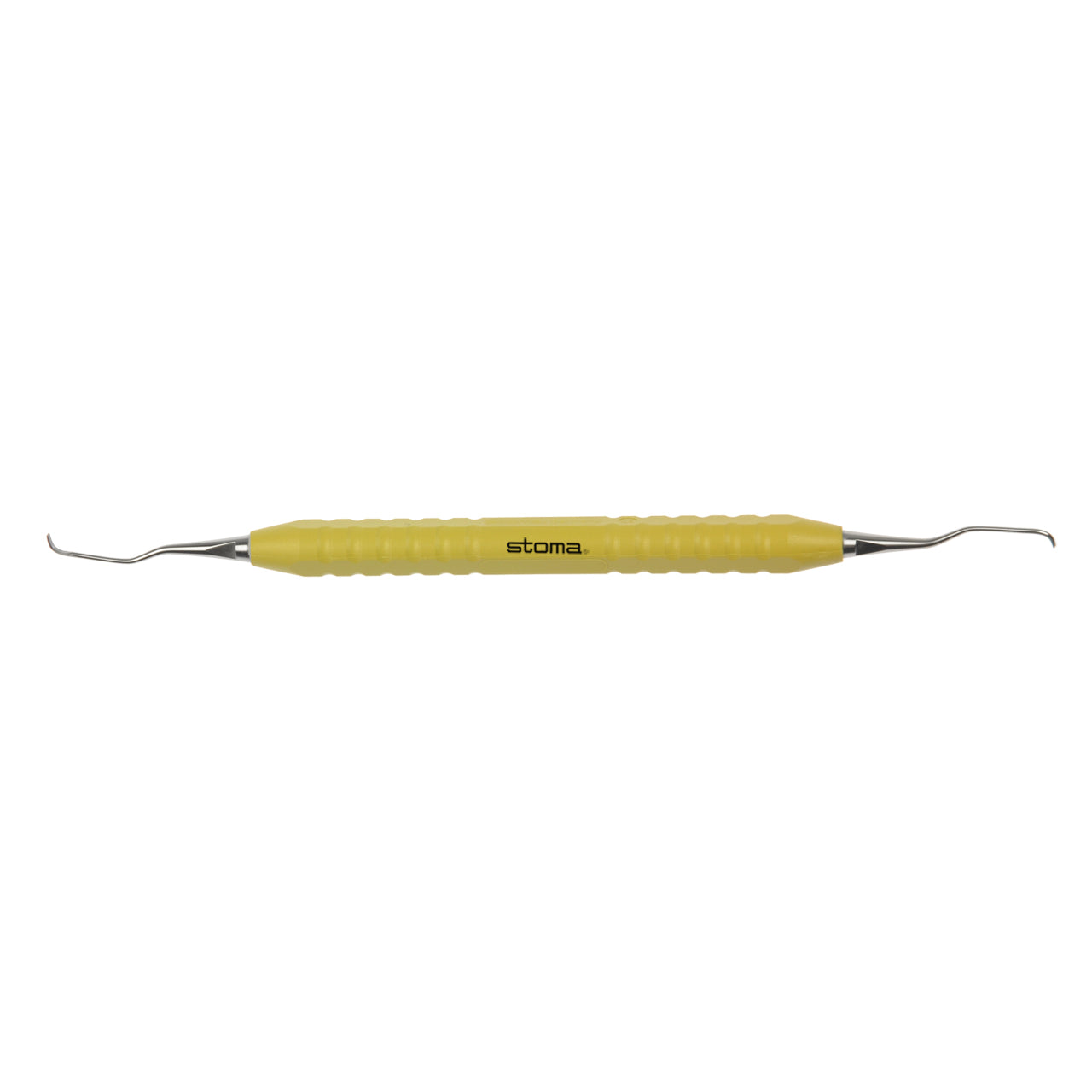 STOMA color-stick curette, Gracey GRXS1-2, yellow, Ø 10mm from Quintess Denta