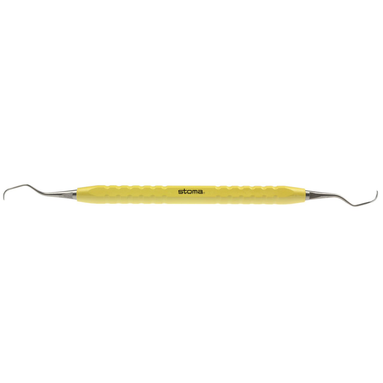 STOMA color-stick curette, Gracey GR3-4, yellow, Ø 8mm from Quintess Denta