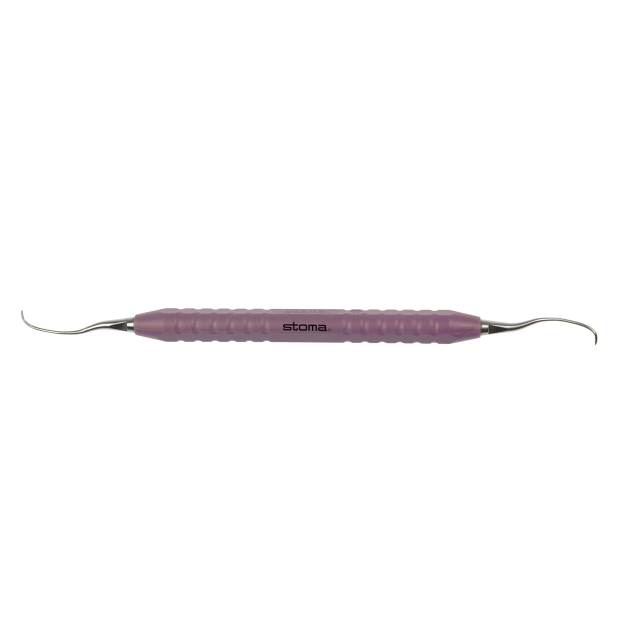 STOMA color-stick curette, Gracey GRXL11-12, violet, Ø 10mm from Quintess Denta