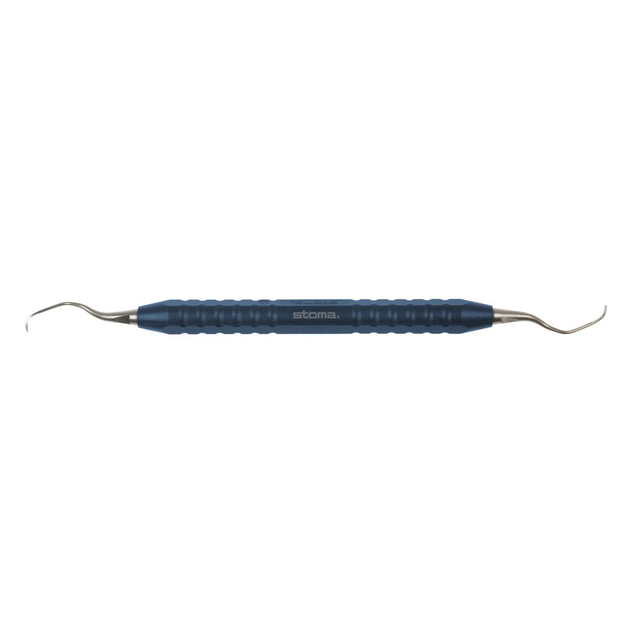 STOMA color-stick curette, Gracey GRXL13-14, blue, Ø 10mm from Quintess Denta