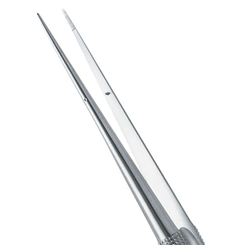 Hu-friedy_Plain Straight Micro Tissue Pliers, Diamond Dusted_Quintess-Denta