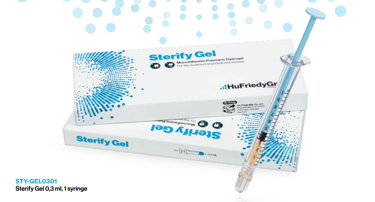 Sterify Gel
Mucoadhesive Polymeric Hydrogel
